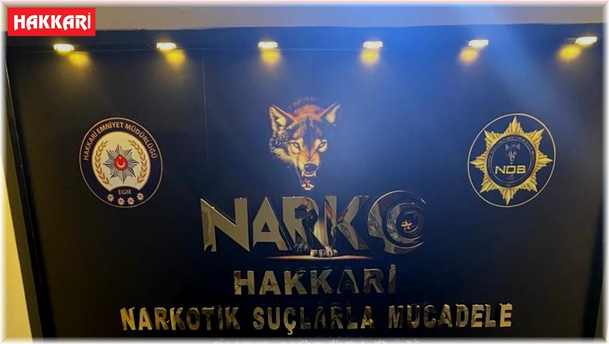 Yüksekova'da 18 kilo eroin ele geçirildi