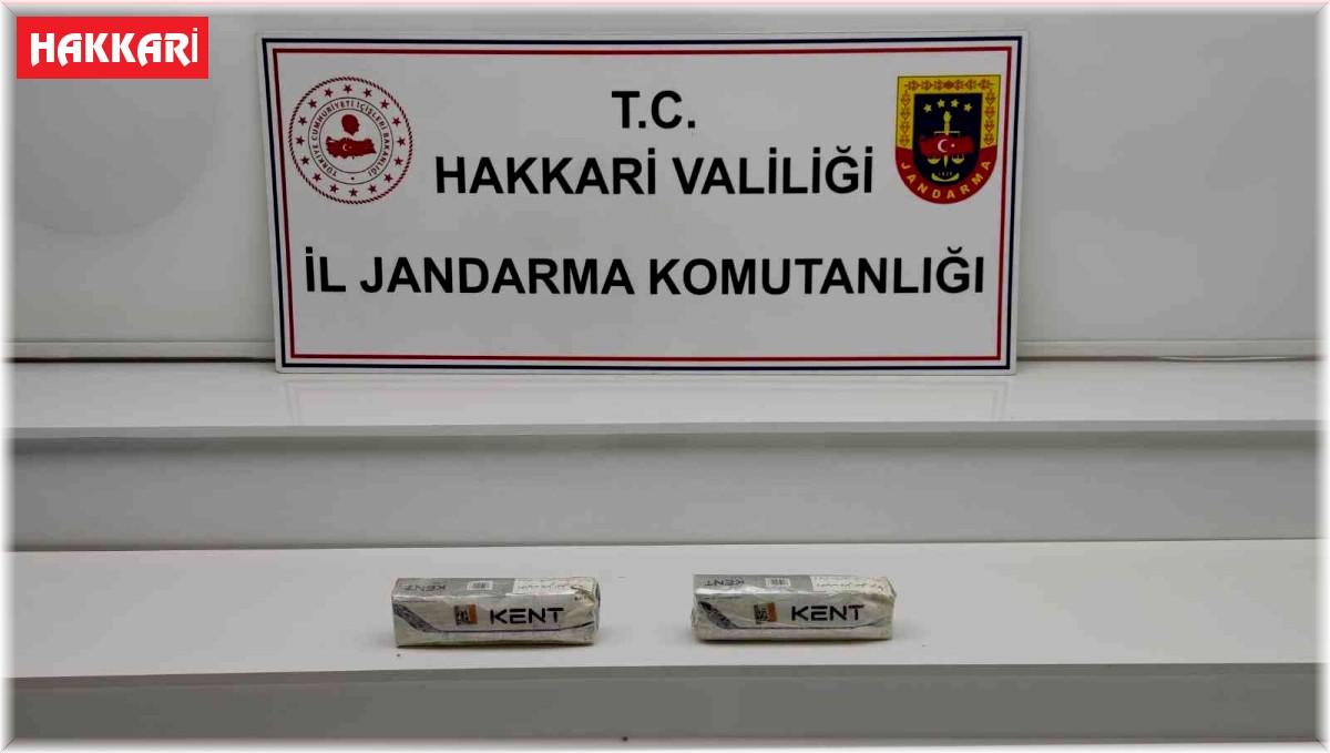 Yüksekova'da 2 kilo metamfetamin ele geçirildi