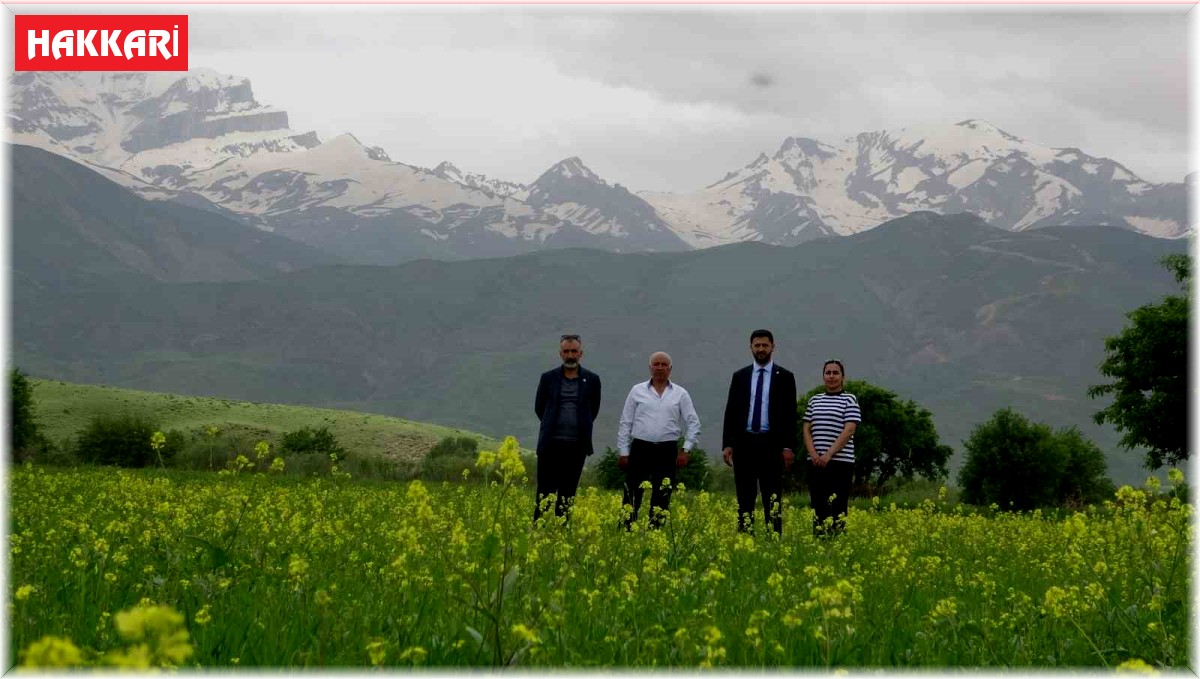 Yüksekova'da 2 mevsim bir arada