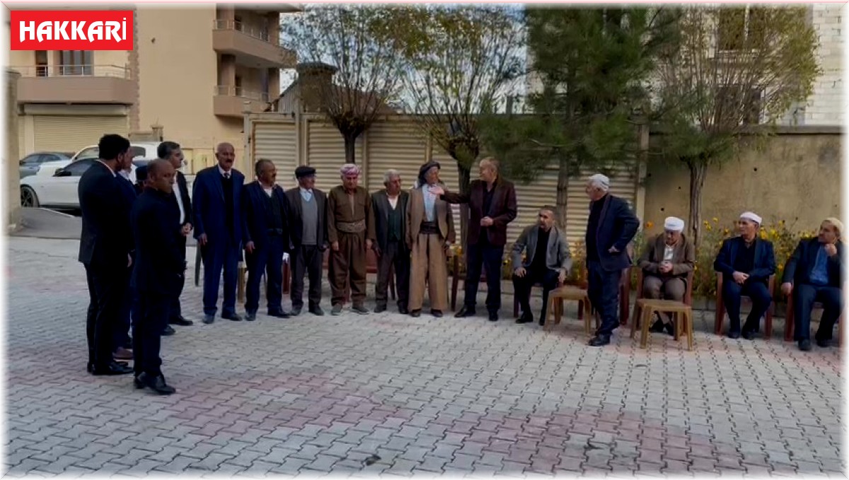 Yüksekova'da 30 yıldır devam eden husumet barışla sonuçlandı