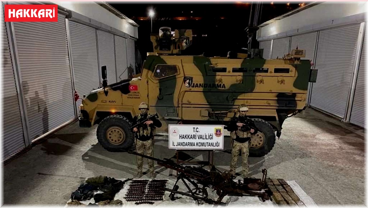 Yüksekova'da 4 terörist etkisiz hale getirildi, çok sayıda silah ele geçirildi