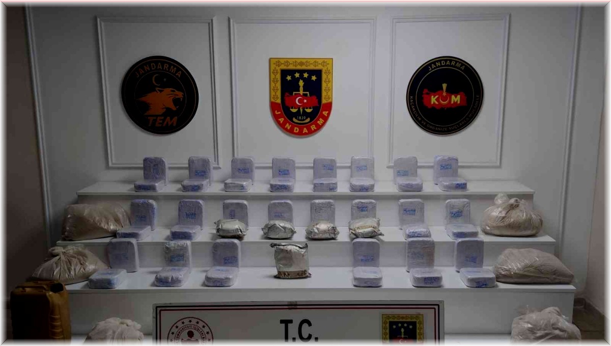 Yüksekova'da 77 kilo eroin ele geçirildi