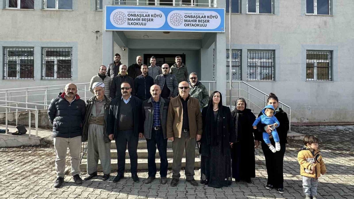 Yüksekova'da 8 yıldan sonra gelen isim sevinci