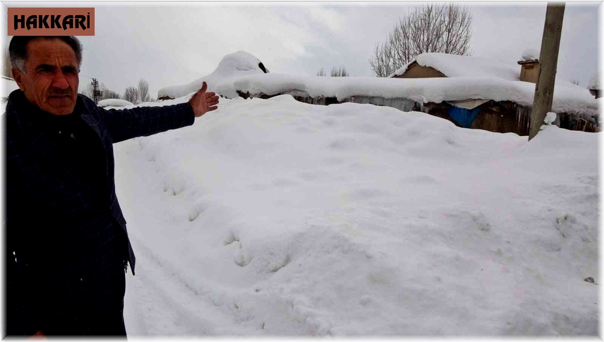 Yüksekova'da aşırı soğuklar hayatı donma noktasına getirdi
