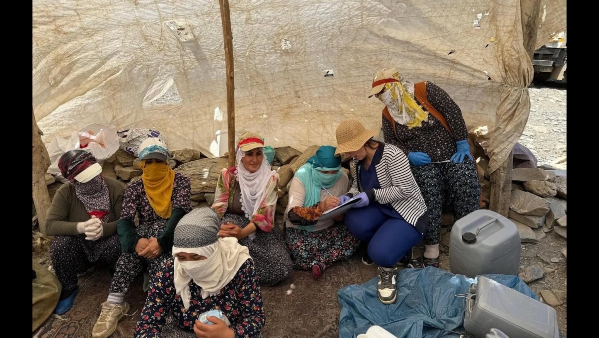 Yüksekova'da berivanlara süt hijyeni eğitimi verildi