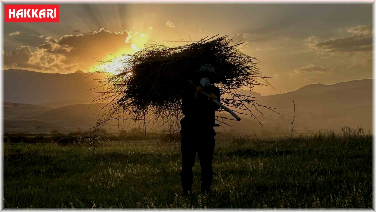 Yüksekova'da çiftçilerin kış hazırlığı başladı