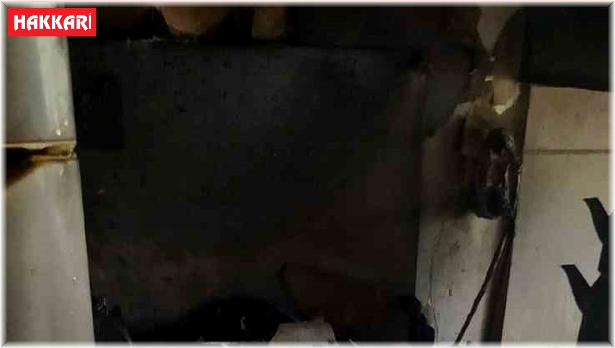 Yüksekova'da çıkan yangın korkuttu