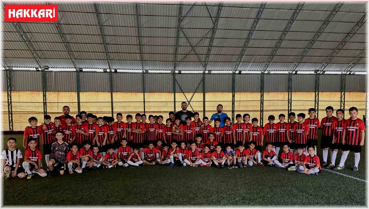 Yüksekova'da geleceğin sporcuları yetiştiriliyor