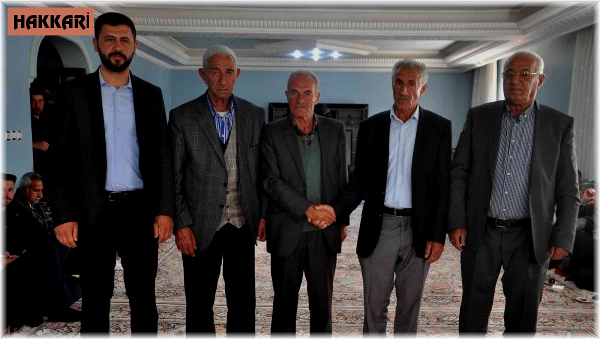 Yüksekova'da iki aile arasındaki husumet barışla sonlandı