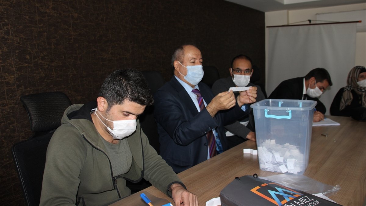 Yüksekova'da istihdam edilecek 105 kişi kurayla belirlendi