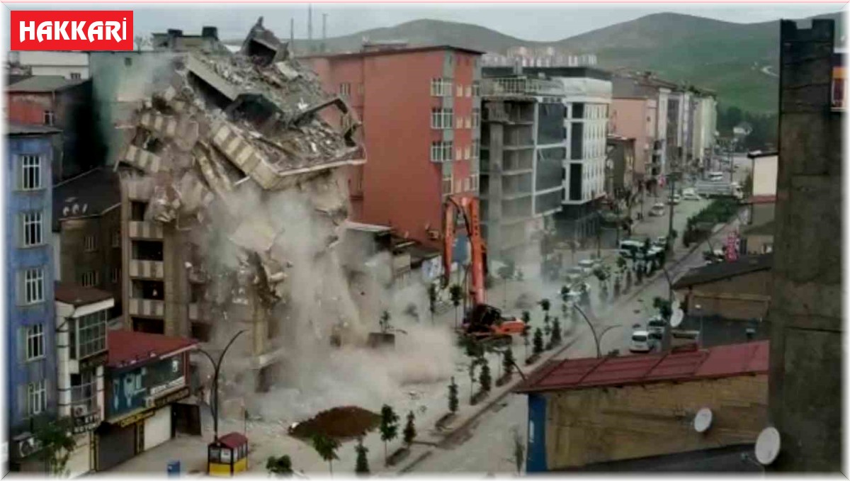 Yüksekova'da kentsel dönüşüm çalışması başlatıldı