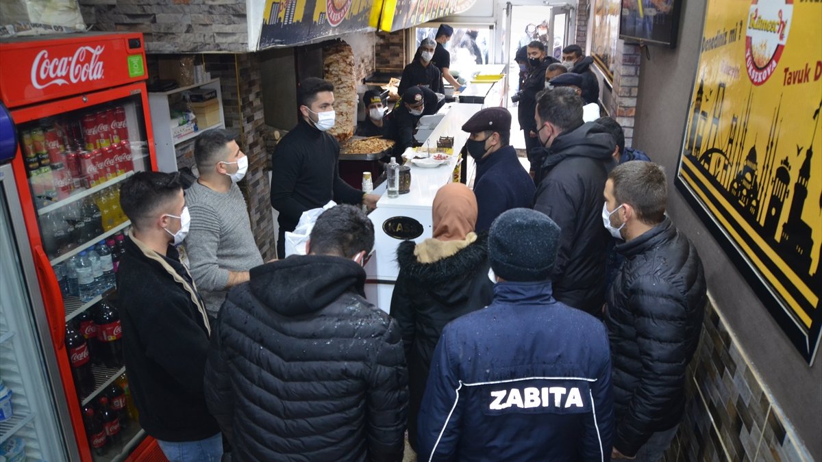 Yüksekova'da Kovid-19 denetimi yapıldı