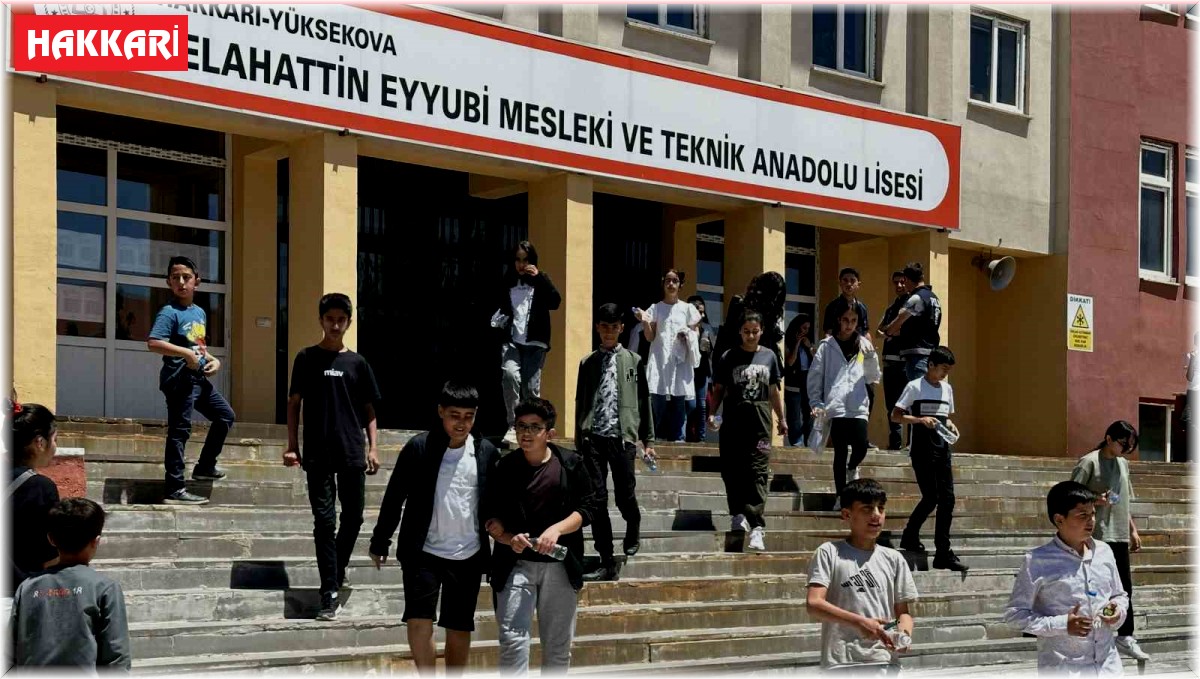 Yüksekova'da LGS maratonu sona erdi