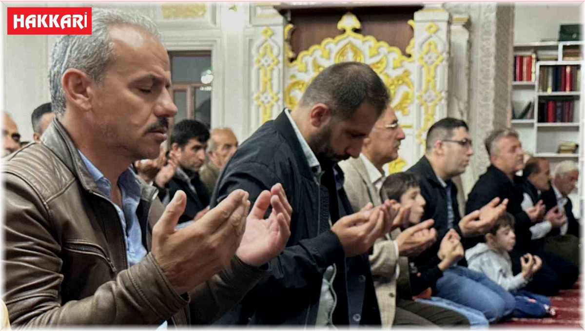 Yüksekova'da Mevlid kandili idrak edildi