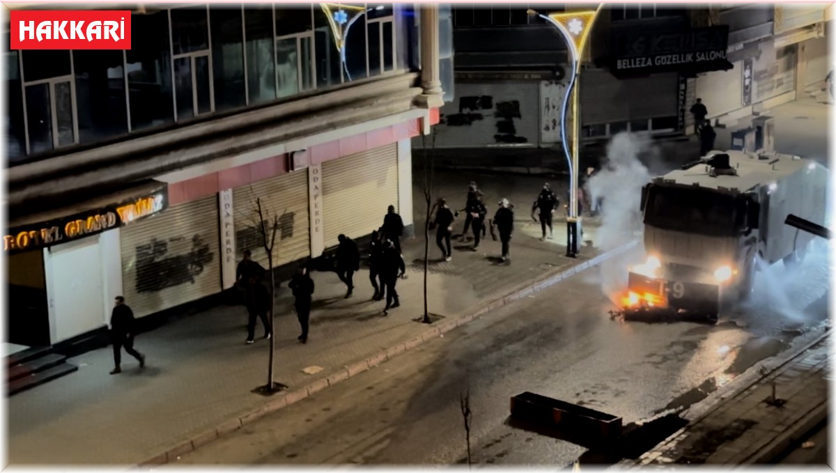 Yüksekova'da olaylar sonrası 29 kişi gözaltına alındı