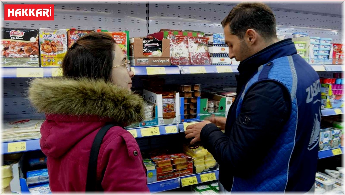 Yüksekova'da sıkı denetim