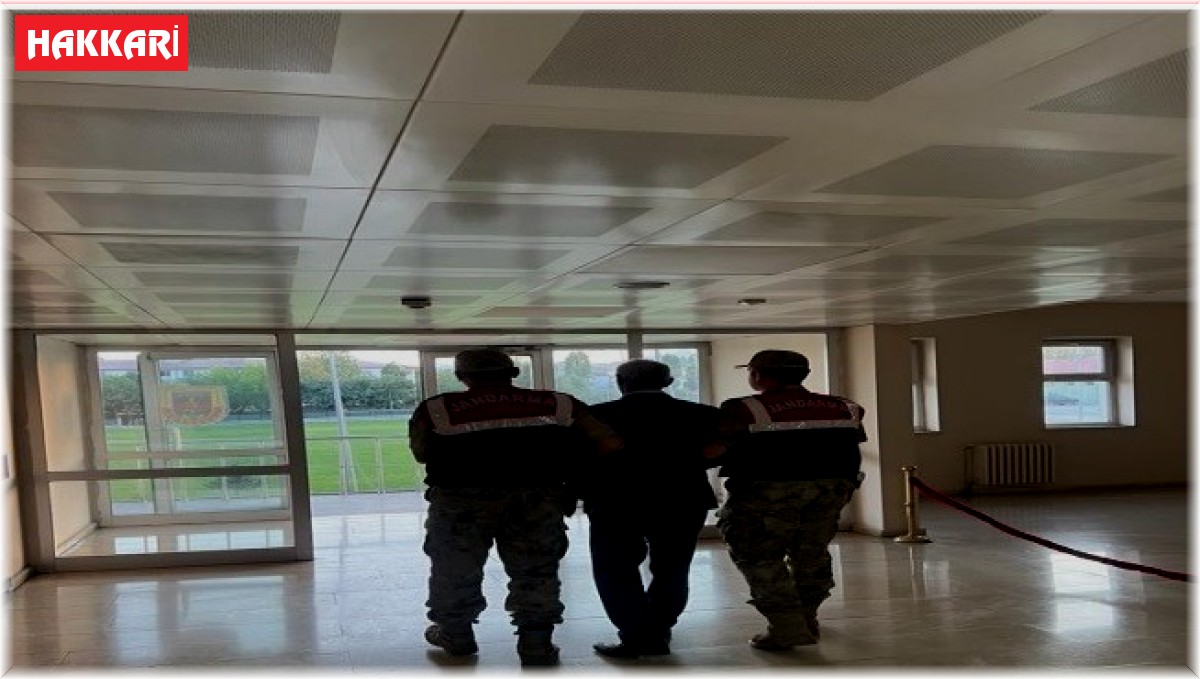 Yüksekova'da uyuşturucu ticareti yapmak suçundan 24 yıl hüküm giymiş 1 yakalandı