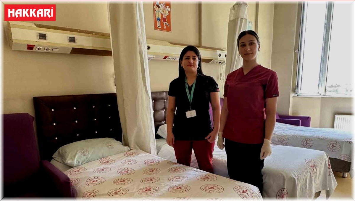 Yüksekova Devlet Hastanesi'nde bir anne için yok yok