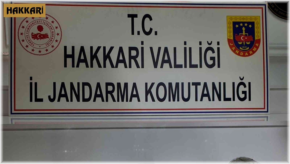 Yüksekova kırsalında 2 kilo 530 gram kubar esrar ele geçirildi