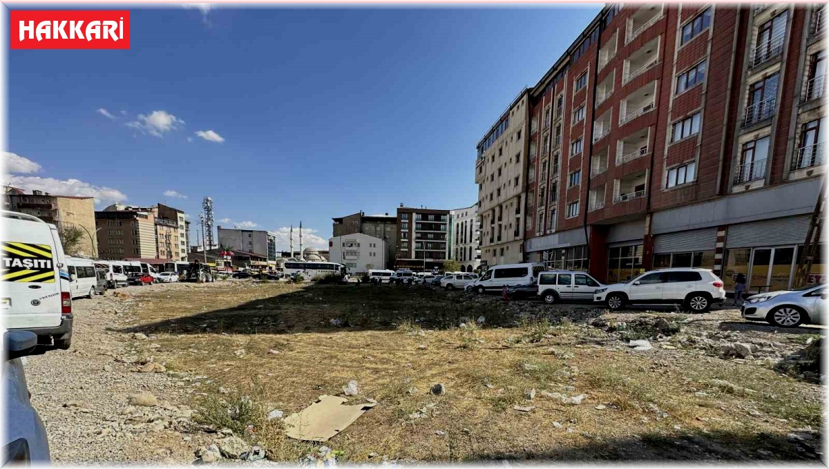 Yüksekova'nın İpekyolu Caddesi çöplerden geçilmiyor