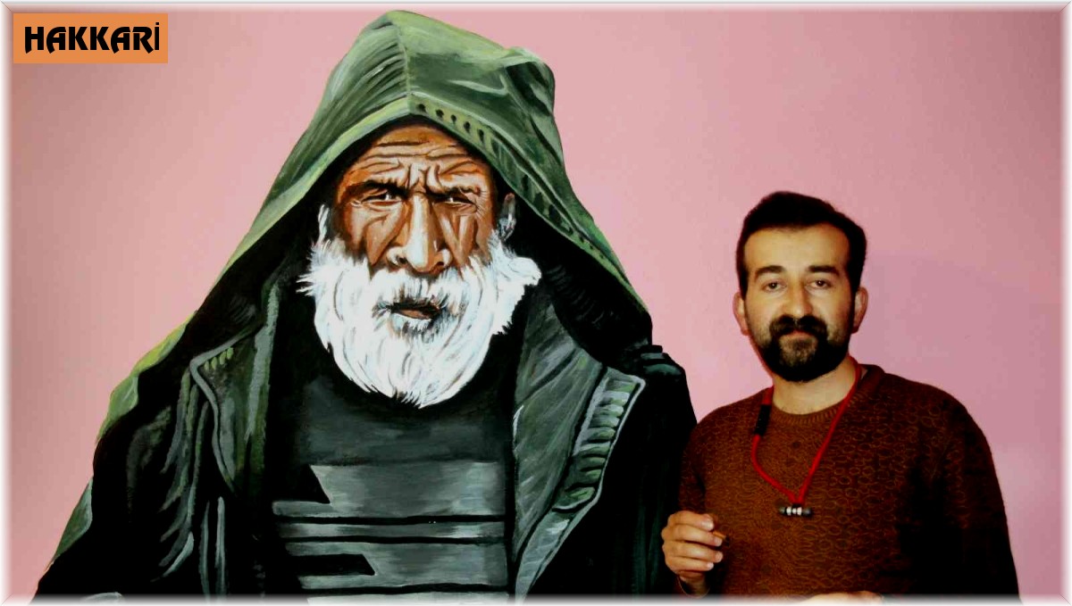 Yüksekova'nın sokakları sevilen simalarla süsleniyor