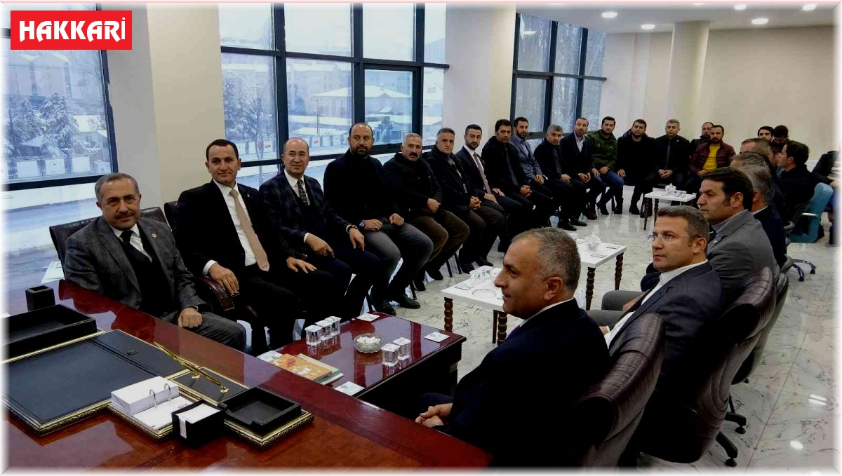 Yüksekova'nın temel sorunları ele alındı