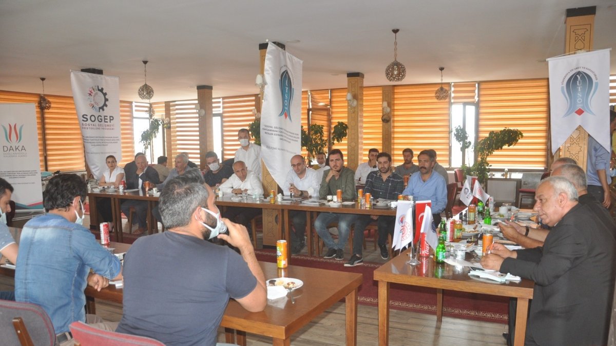 YÜTSO SOGEP projesinin tanıtım toplantısını gerçekleştirdi