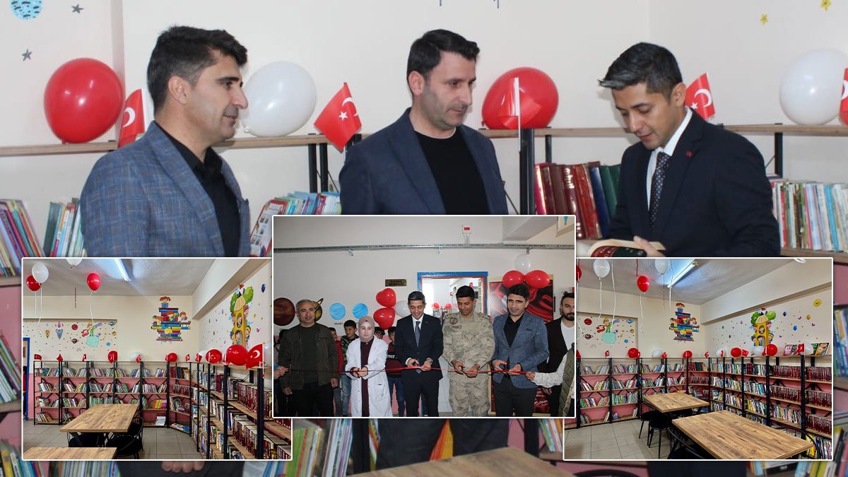 Yüzlerce Kitap Köy Öğrencileriyle Buluştu: Hamur'da Yeni Kütüphane Açıldı