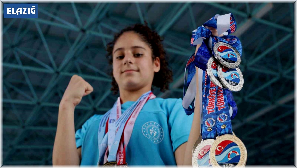 Yüzmede 130'u aşkın madalya aldılar, hedefleri dünya kupası