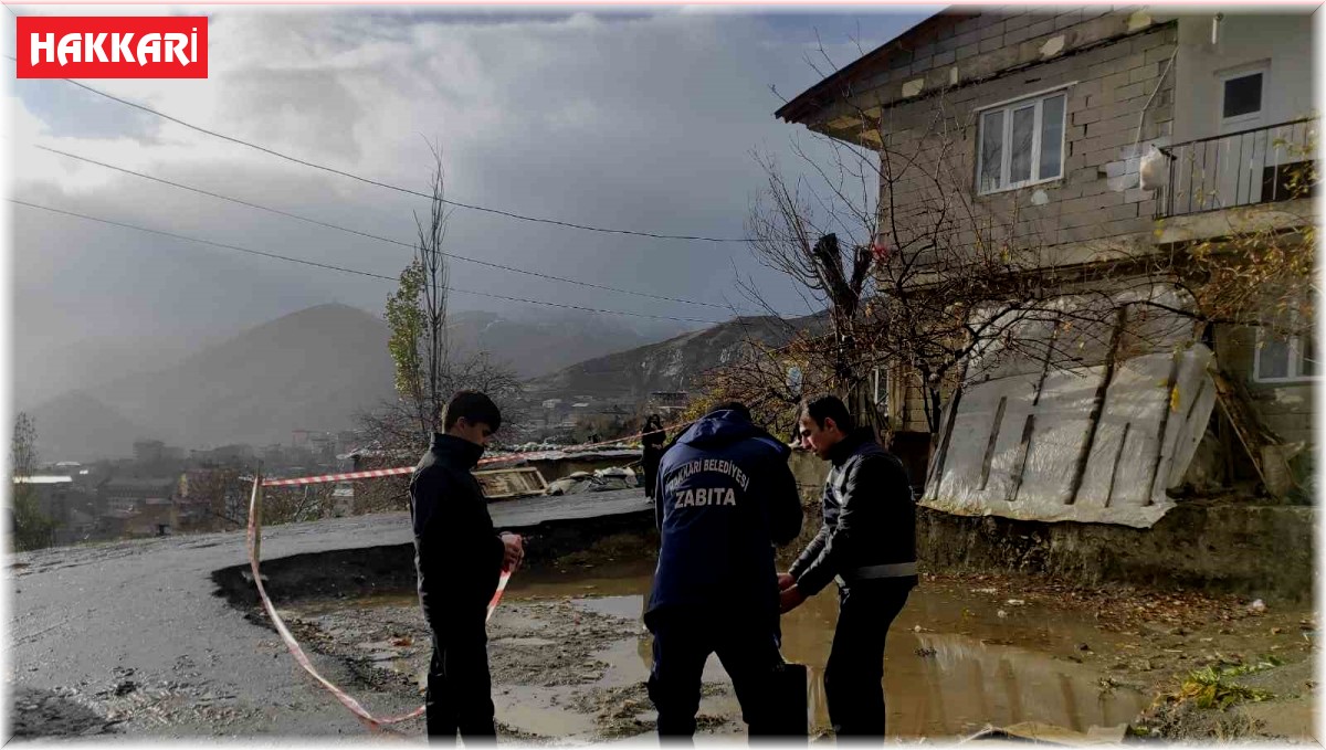 Zabıta ekipleri açılan inşaat temelinde önlem aldı