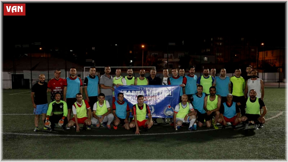 Zabıta Haftası etkinlikleri dostluk maçıyla tamamlandı