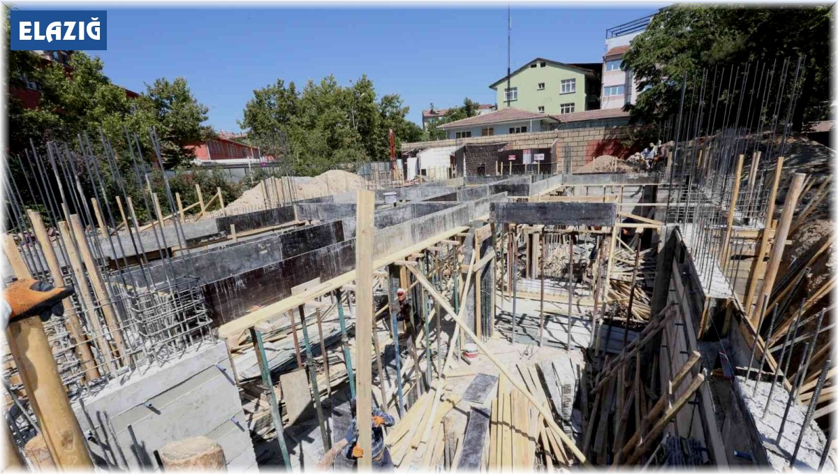 Zabıta müdürlüğü yeni hizmet binasının inşa çalışmaları başladı