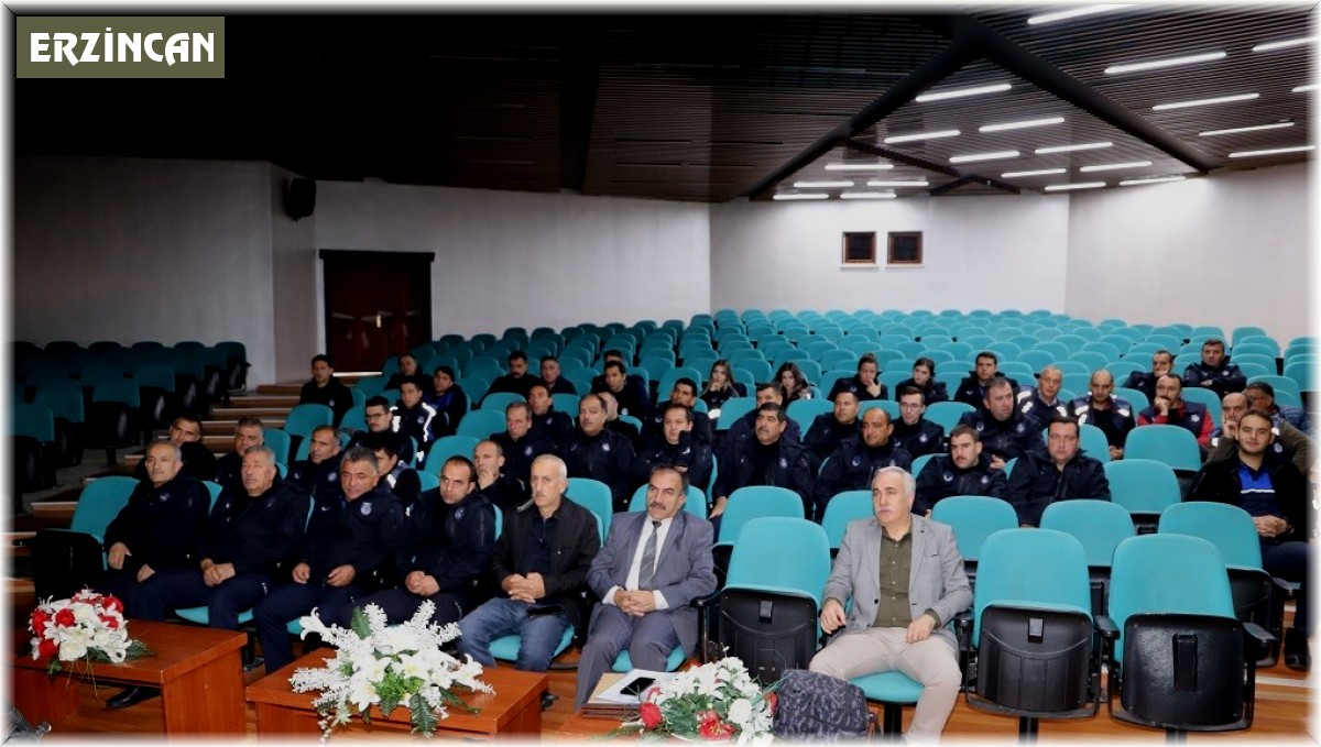 Zabıta personeline kaçakçılık ve uyuşturucu eğitimi