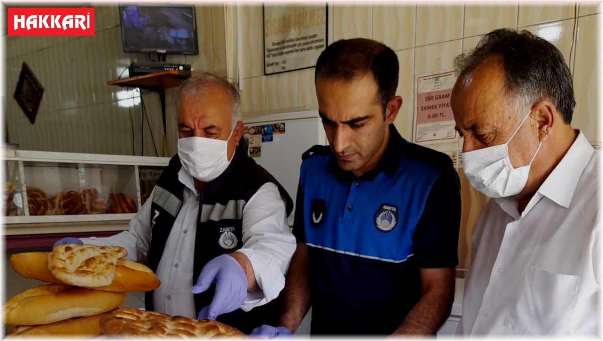 Zabıtadan fırınlara gramaj denetimi