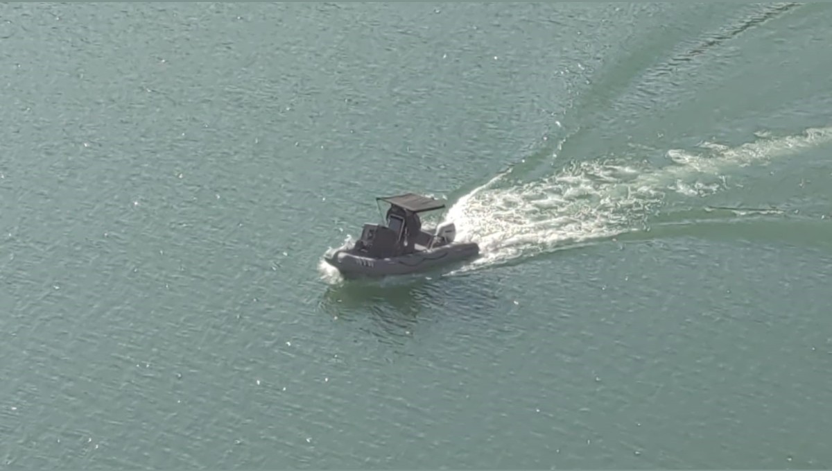 Zernek Barajı'nda ROW cihazıyla arama çalışması