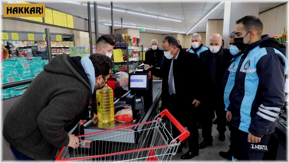 Zincir marketlere yönelik sıkı denetim sürüyor