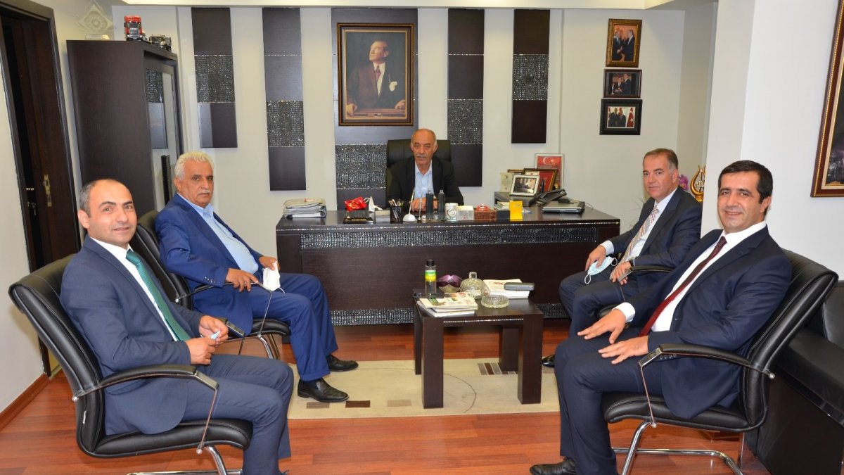 Ziraat Bankası yönetiminden Başkan Yücelik'e ziyaret