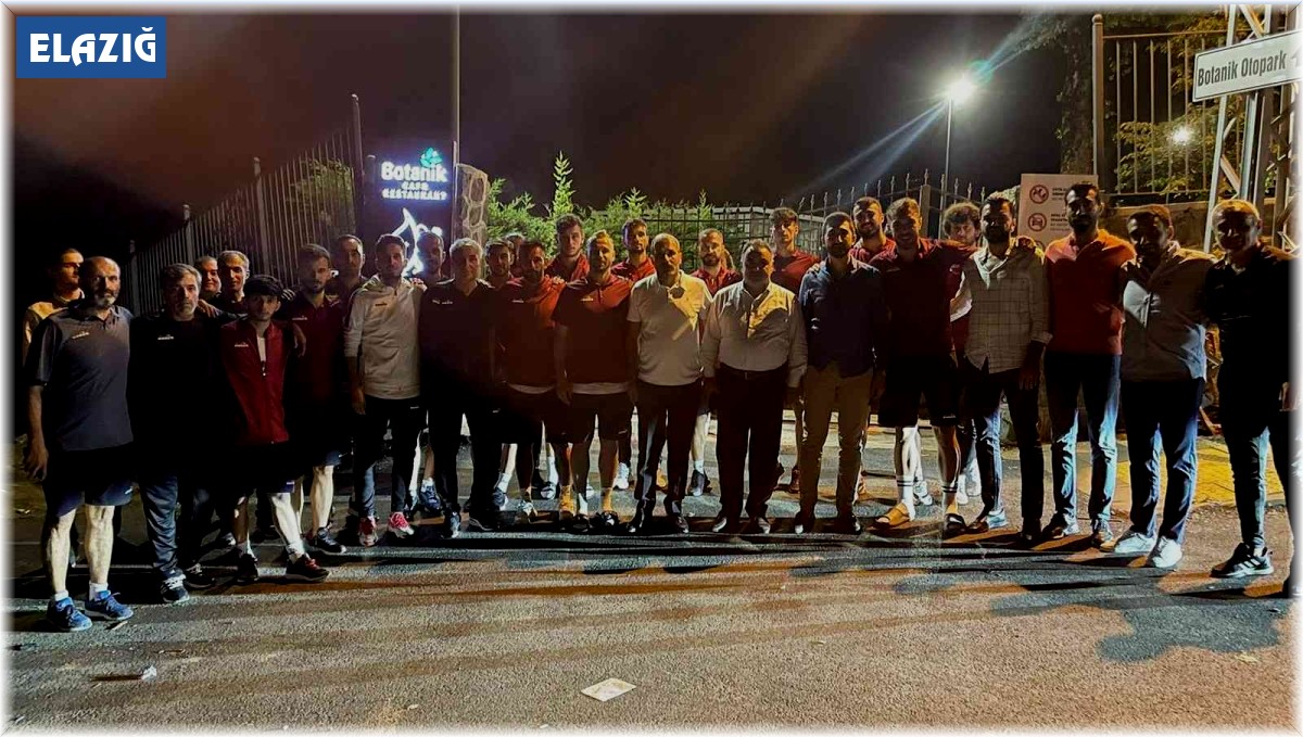 Zorluoğlu ve Tekataş Elazığspor'u ağırladı