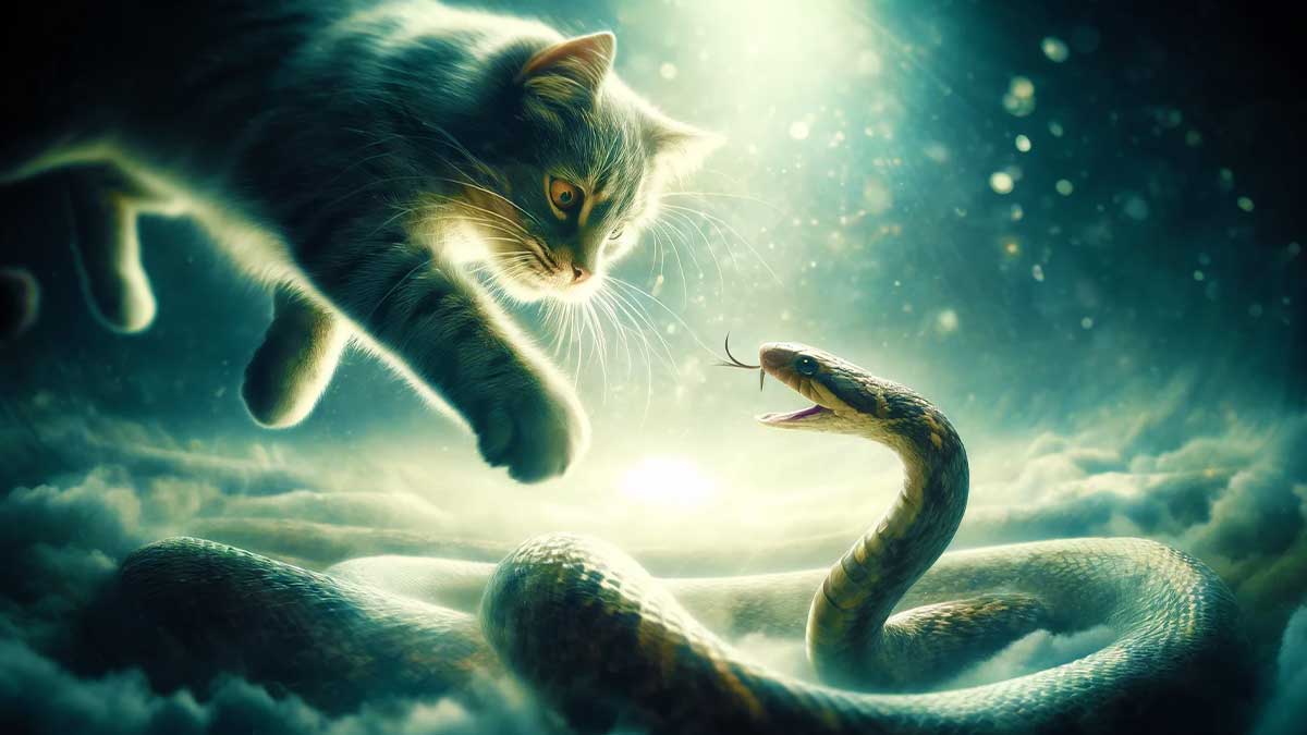 Rüyada Kedinin Yılana Saldırması: Anlamı ve Yorumu