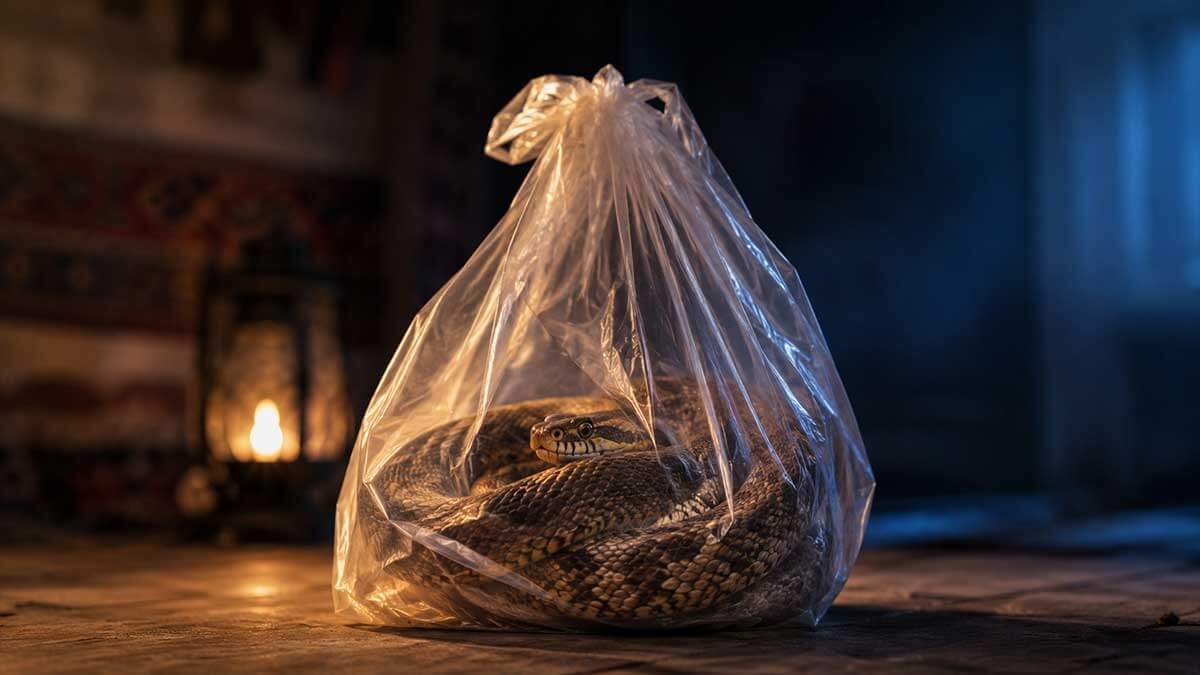 Rüyada Poşette Yılan Görmek