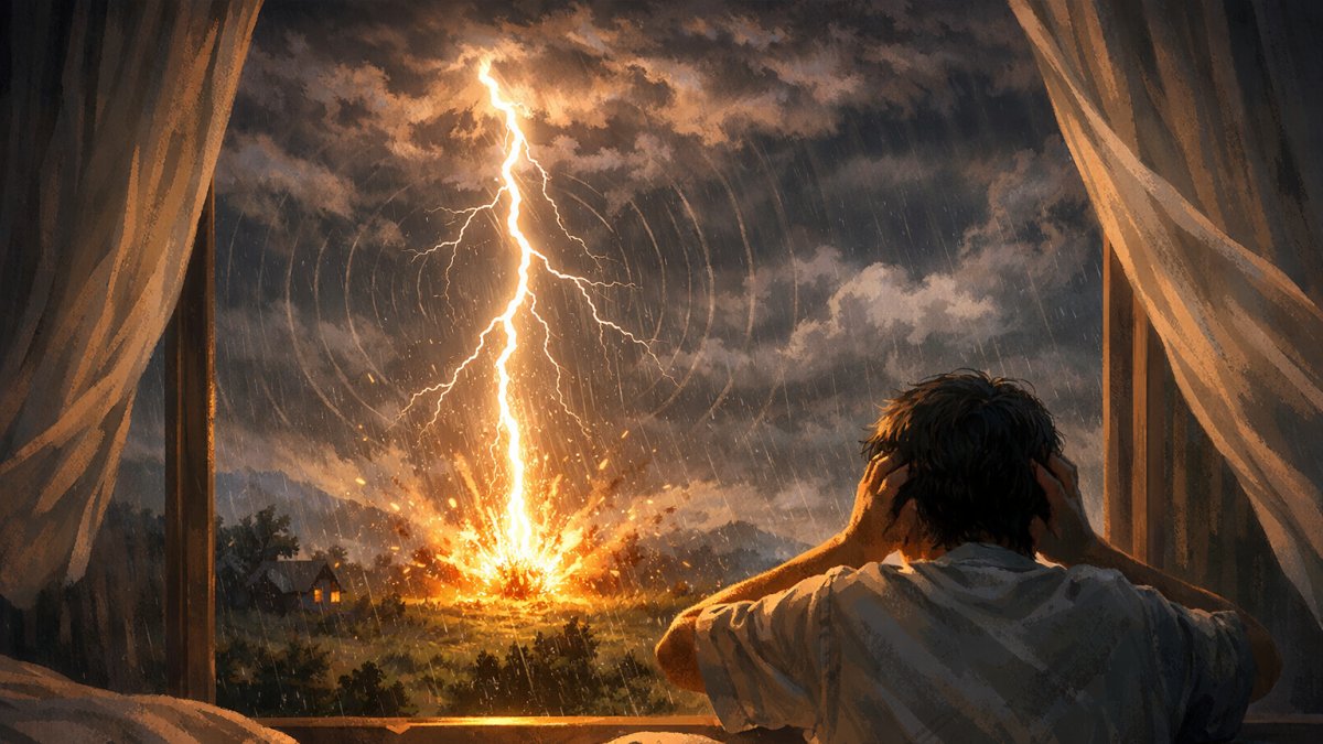 Rüyada Yıldırım Düşmesi Sesini Duymak Ne Anlama Gelir?