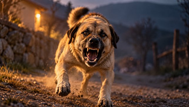 Rüyada Köpek Saldırması