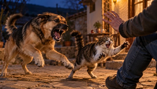 Rüyada Kedi Köpek Saldırması