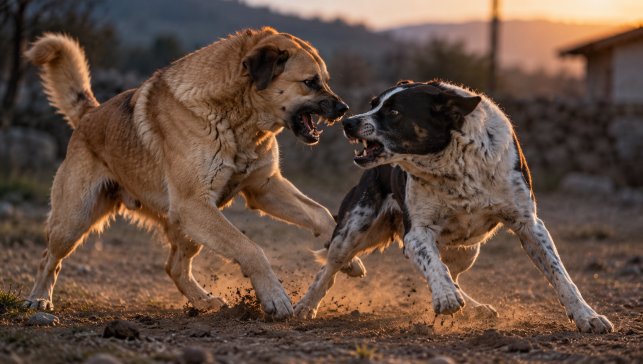 Rüyada Köpek Kavgası Görmek