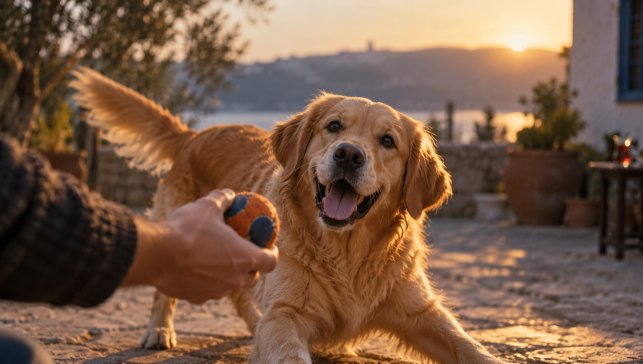 Rüyada Köpekle Oynamak
