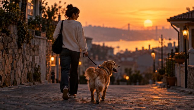 Rüyada Köpek Gezdirmek