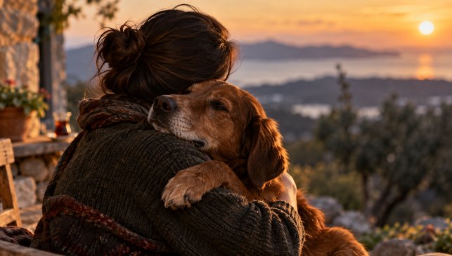 Rüyada Kahverengi Köpeğe Sarılmak