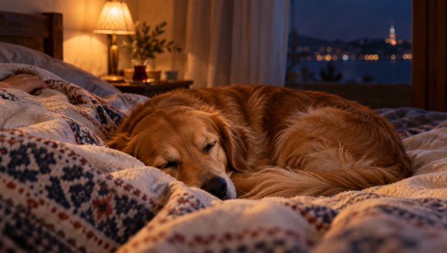 Rüyada Köpekle Uyumak