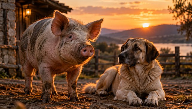 Rüyada Domuz ve Köpek Görmek