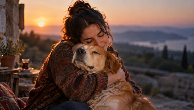 Rüyada Köpeğe Sarılmak
